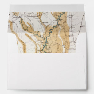 MAP: MISSISSIPPI RIVER, 1861 ENVELOPES