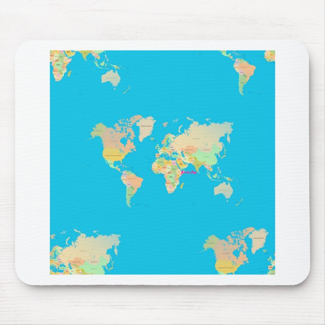 map mouse pad (Front)