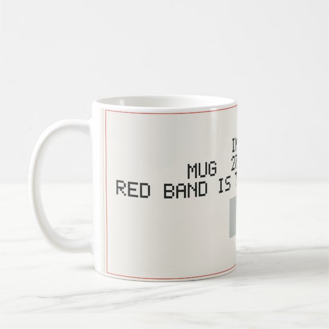 Map mug - personalised (Left)