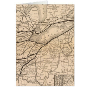 Map New York Central and Hudson River Railroad