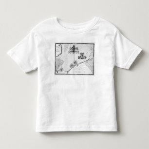 Map No.9 showing the route of the Armada fleet Toddler T-Shirt