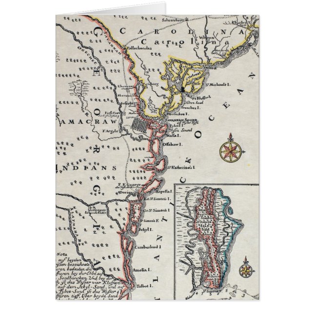 Map: North America, C1700 (Front)