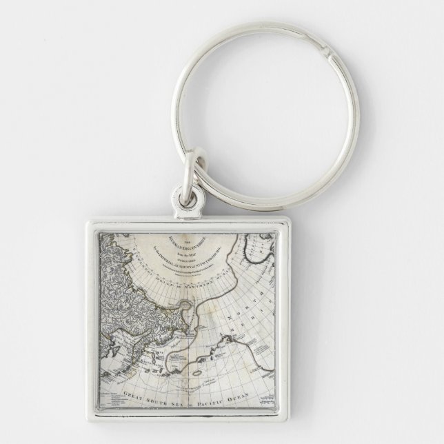 MAP: NORTH PACIFIC KEY RING (Front)