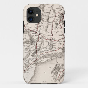 Map: Northeast USA iPhone 11 Case
