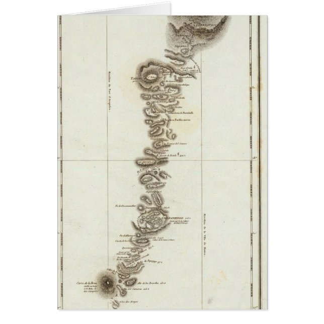 Map of Acapulco to Mexico City (Front)