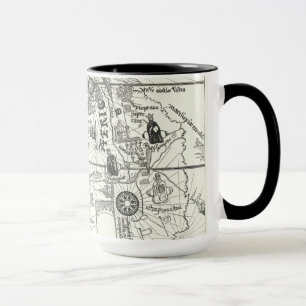 Map of Africa 1500 Mug