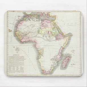 Map of Africa, 1821 Mouse Pad