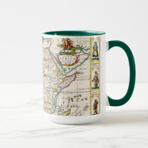 Map of Africa Nova Africa Mug