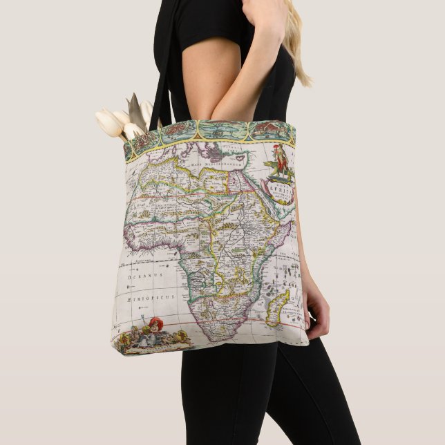 Map of Africa | Nova Africa Tote Bag (Close Up)