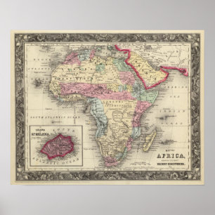 Map Of Africa Poster