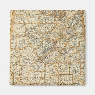 Map of Alabama Magnet