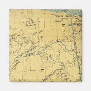 Map Of Alaska Magnet