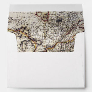 MAP OF AMERICA, 1809 ENVELOPE