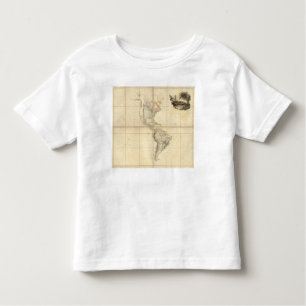 Map of America by A Arrowsmith Toddler T-Shirt