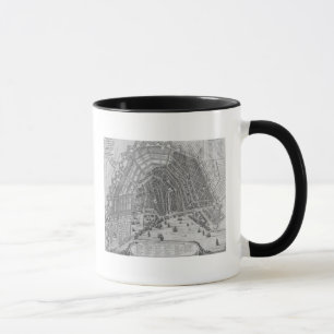Map of Amsterdam, 1662 Mug