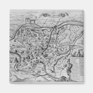 Map of Ancient Rome Magnet