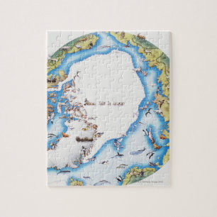 Map of Arctic Jigsaw Puzzle