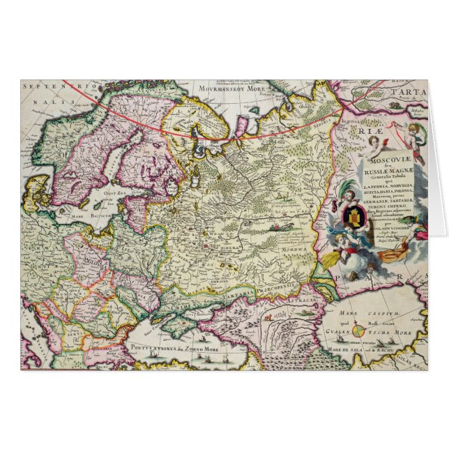 Map of Asia Minor (Front Horizontal)