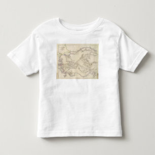 Map of Asia Minor Toddler T-Shirt