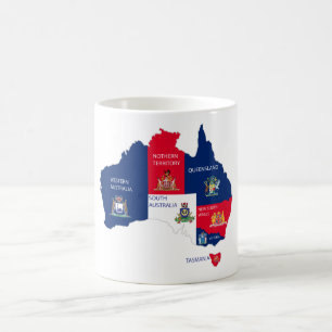 Map of Australia Coffee Mug