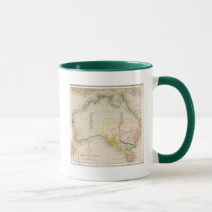 Map of Australia & New Zealand Mug