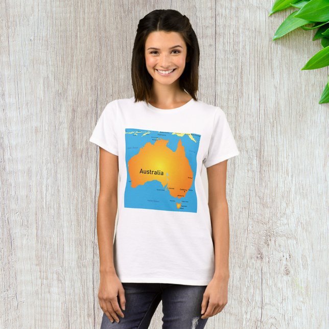 Map Of Australia T-Shirt (Creator Uploaded)