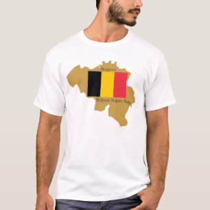 Map of Belgium Shirt