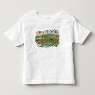 Map of Bergen, from 'Civitates Orbis Terrarum' by Toddler T-Shirt
