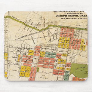 Map of Berkeley Mouse Pad