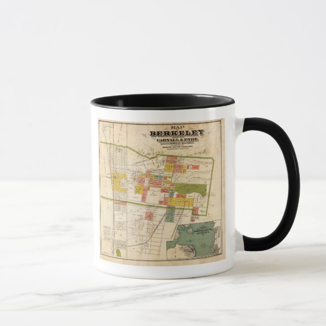 Map of Berkeley Mug (Right)