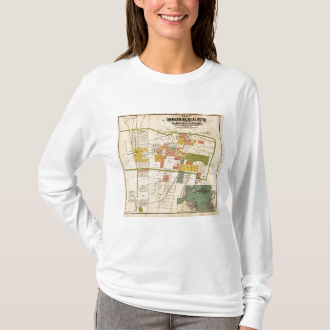 Map of Berkeley T-Shirt (Front)