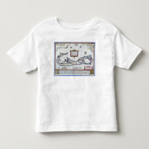Map of Bermuda Toddler T-Shirt
