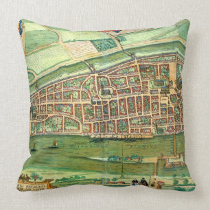 Map of Bremen, from 'Civitates Orbis Terrarum' by Cushion