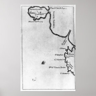 Map of Brobdingnag Poster