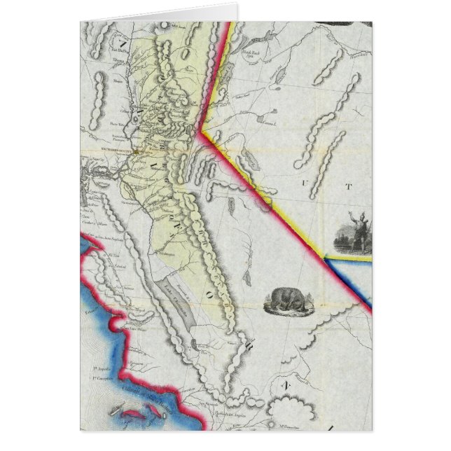 Map of California (Front)