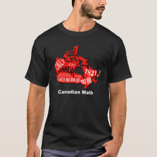 map of Canada Basic T-Shirt