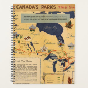Map of Canada - Canada's Parks Planner