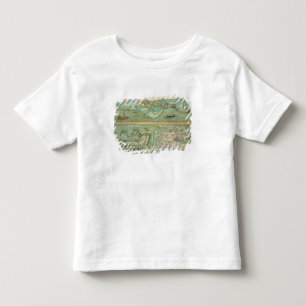 Map of Candia and Corfu, from 'Civitates Orbis Ter Toddler T-Shirt