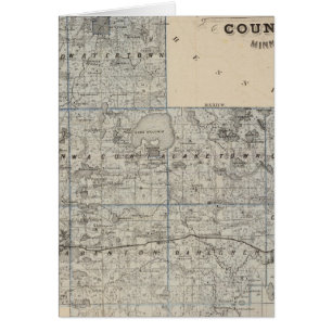 Map of Carver County, Minnesota