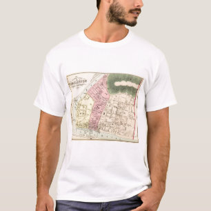 Map of Charleston, West Virginia T-Shirt