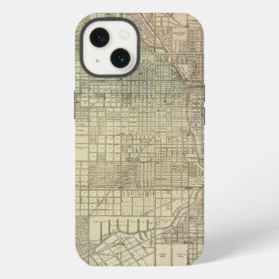 Map Of Chicago iPhone Case