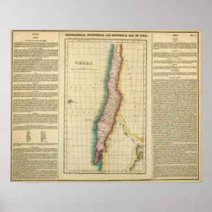 Map Of Chilli Poster
