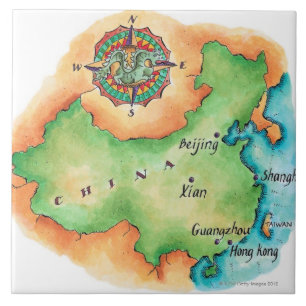 Map of China Ceramic Tile