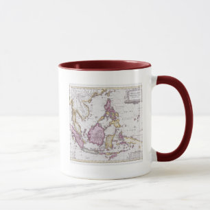 Map of China & Indonesia 1710 Mug