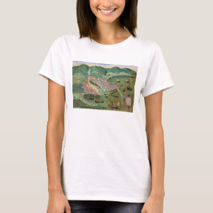 Map of Chios, from 'Civitates Orbis Terrarum' by G T-Shirt