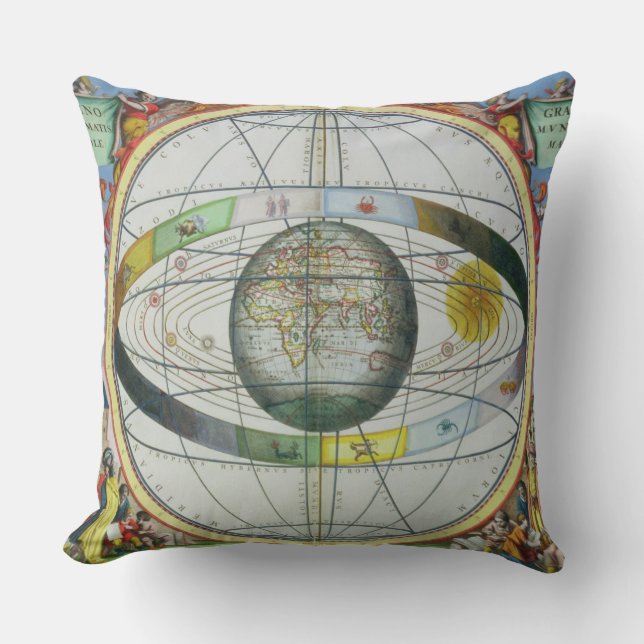 Map of Christian Constellations, from 'The Celesti Cushion (Front)