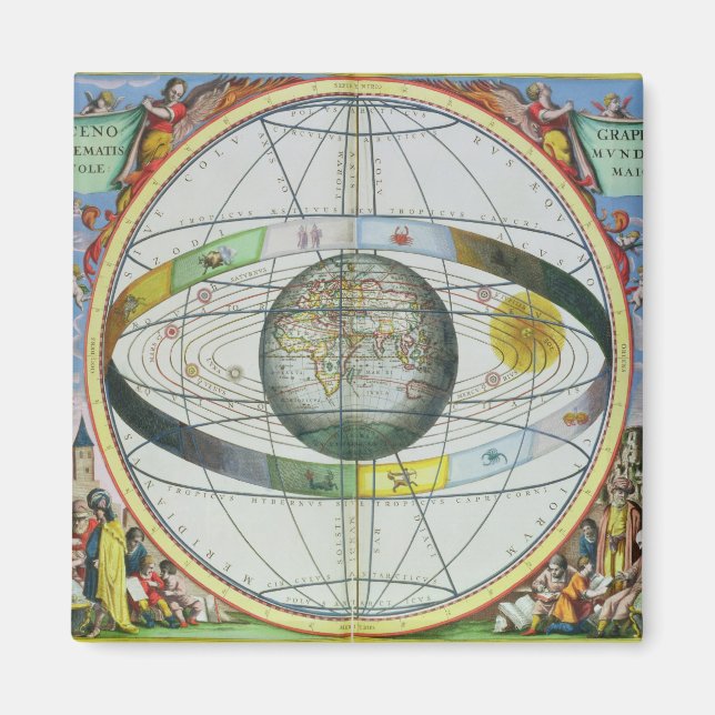 Map of Christian Constellations, from 'The Celesti Magnet (Front)