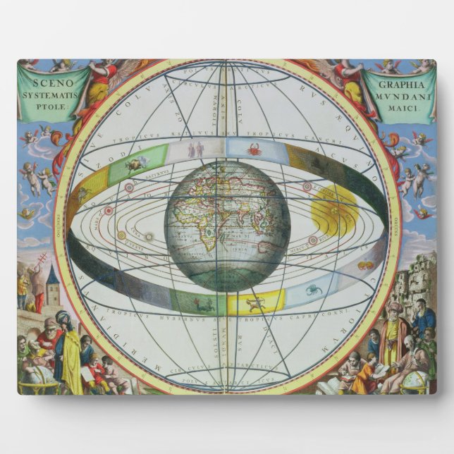 Map of Christian Constellations, from 'The Celesti Plaque (Front)