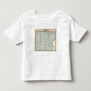 Map of Clark County Toddler T-Shirt