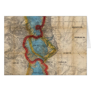 Map of Colorado Territory